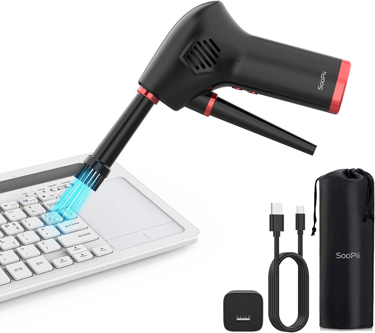 Cordless Air Duster with Rechargeable Battery T752550