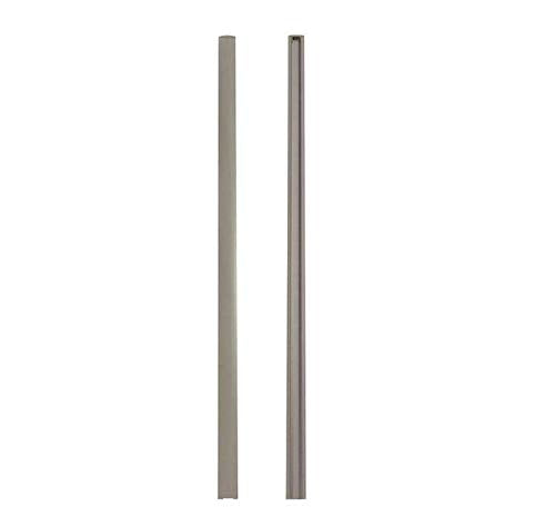 End Bar 4ft 48" H Fabric Glass Panels Room Divider X318588