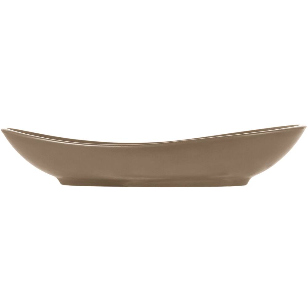 Porcelain Coupe Plate - 12/Case K379