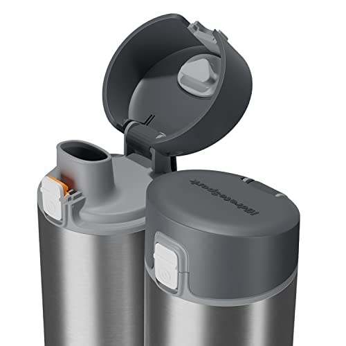 Black 21oz Smart Water Bottle with Bluetooth P68707