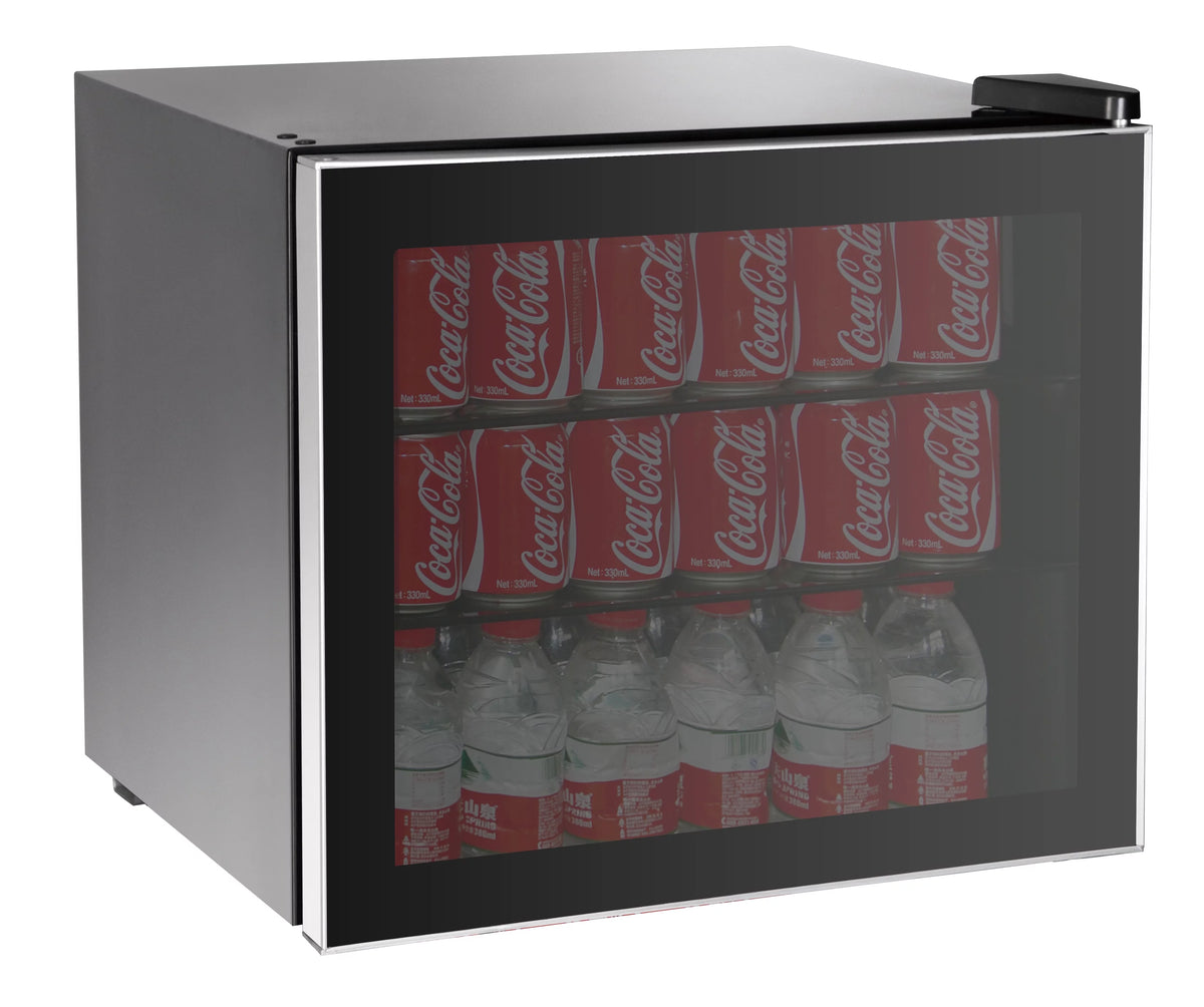 Black Adjustable Beverage Center Refrigerator Y33564