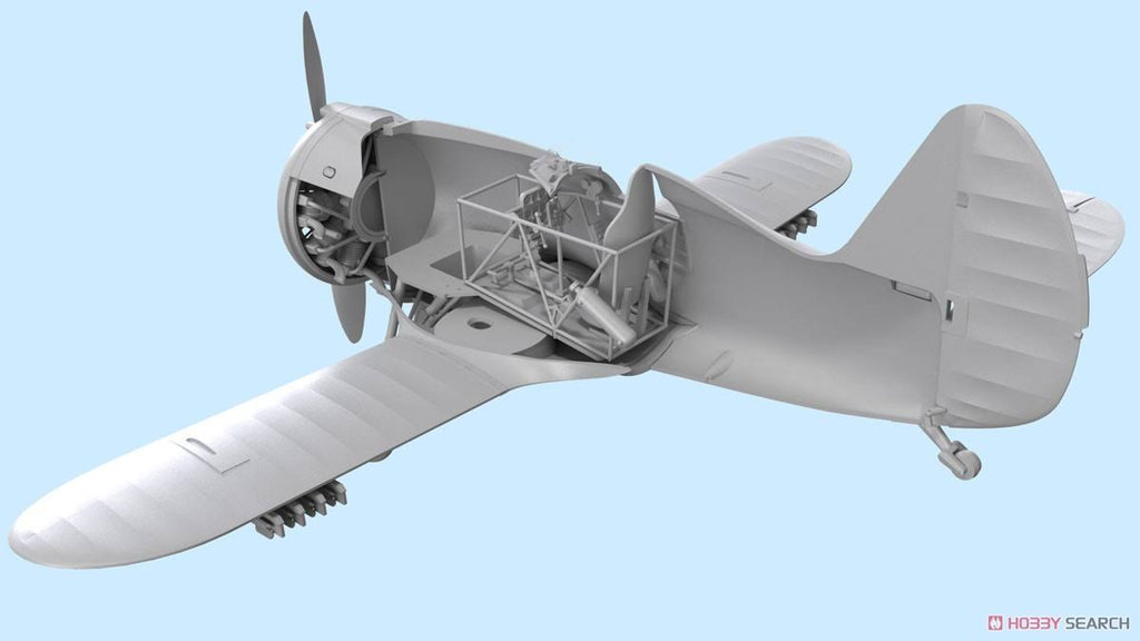 1/32 Soviet Fighter Model WWII Polikarpov I-153 Chaika Scale Q5487