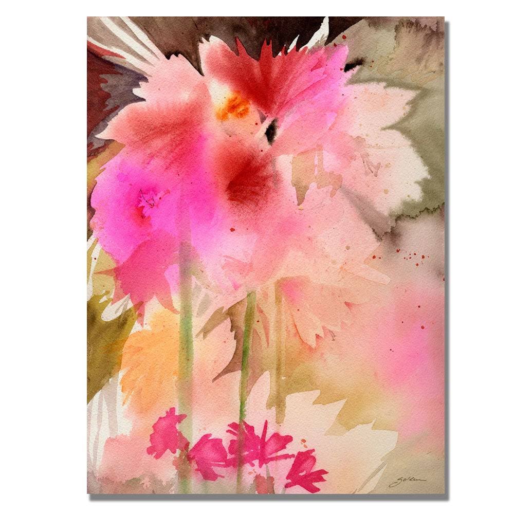 Pink Garden Canvas Art T199