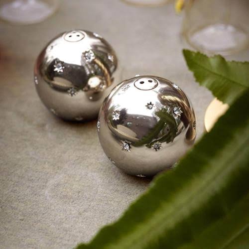 Platinum Salt & Pepper Shakers Z319143