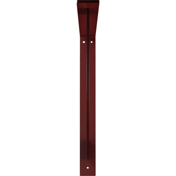 Hammered Bright Red Steel Bracket U16085