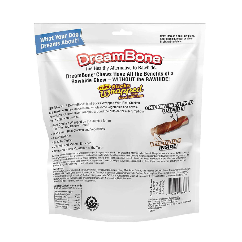 Chicken-Wrapped Sticks 30 Ct M500