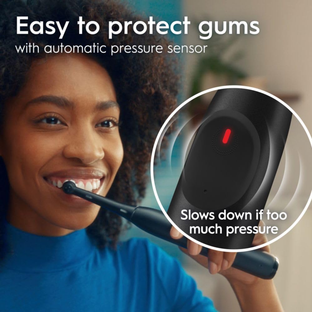 Night Black Rechargeable Electric Toothbrush with 1 Brush Head Z409115