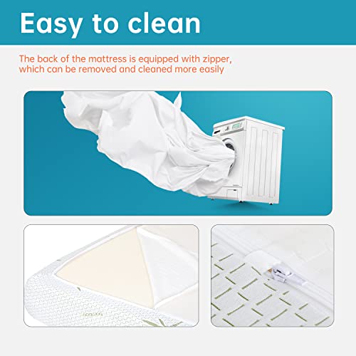 5 Inch Gel Memory Foam Twin Mattress T504688