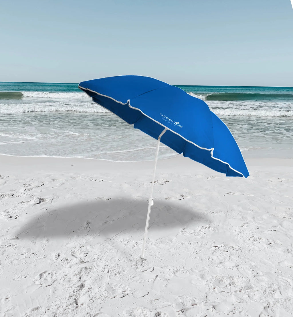 6' Beach Umbrella with UV Protection and Case S55634