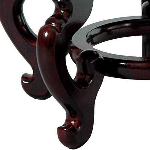 Rosewood Fishbowl Stand E13067