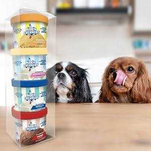 Peanut Butter Birthday Cake Ice Cream Mix Dog Treats E21054