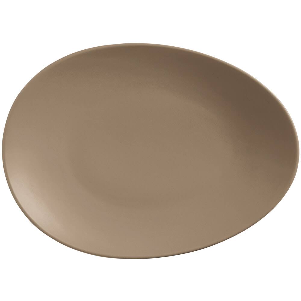 Porcelain Coupe Plate - 12/Case K379