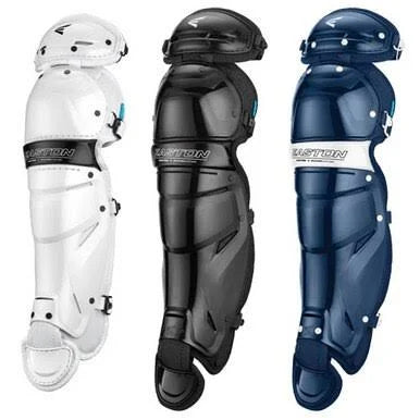 White Medium Catcher's Leg Guards M572