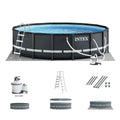 16' x 48 Above Ground Pool Set with Sand Filter Pump Q841