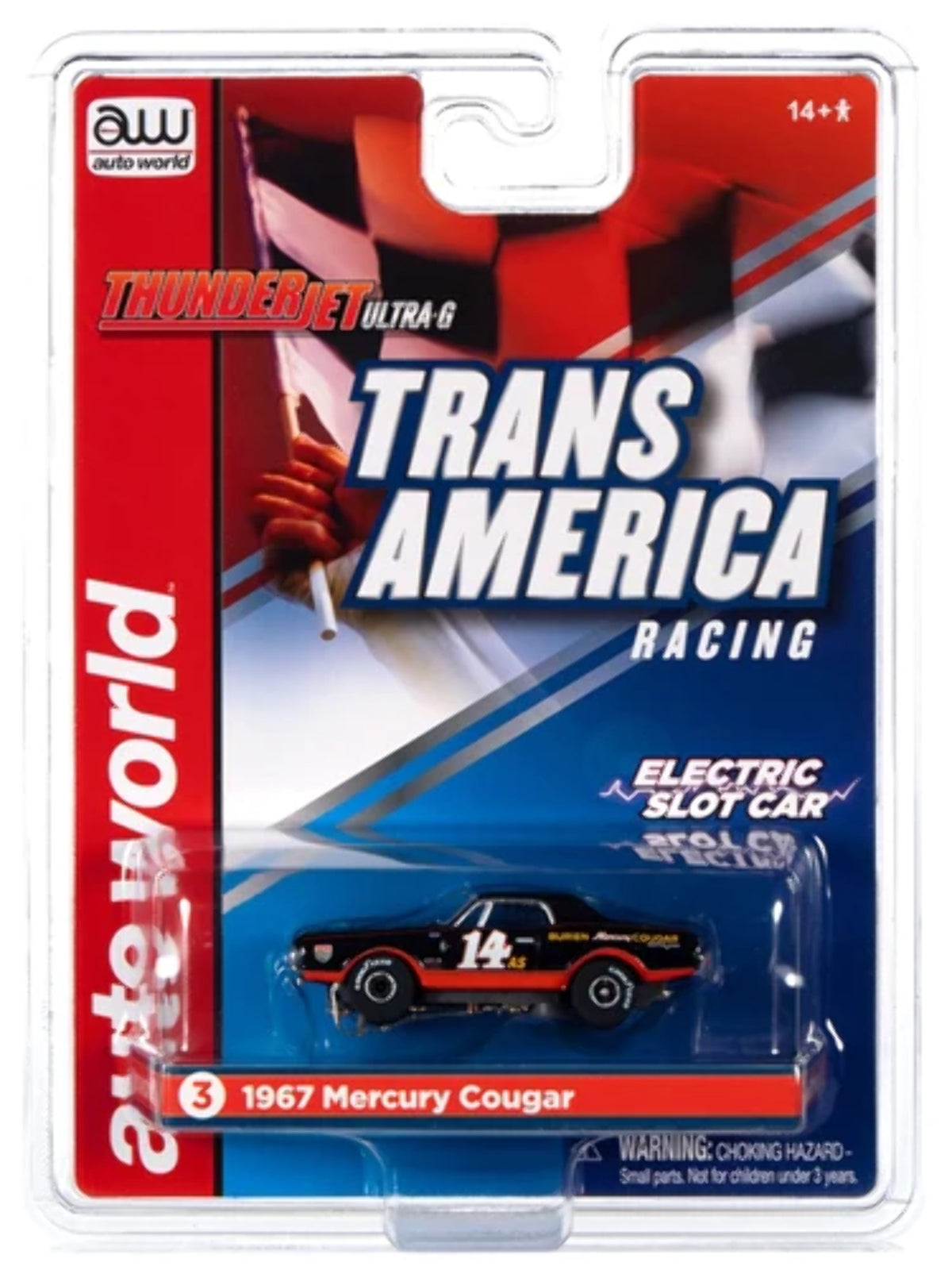 1967 Mercury Cougar HO Scale Slot Car A588