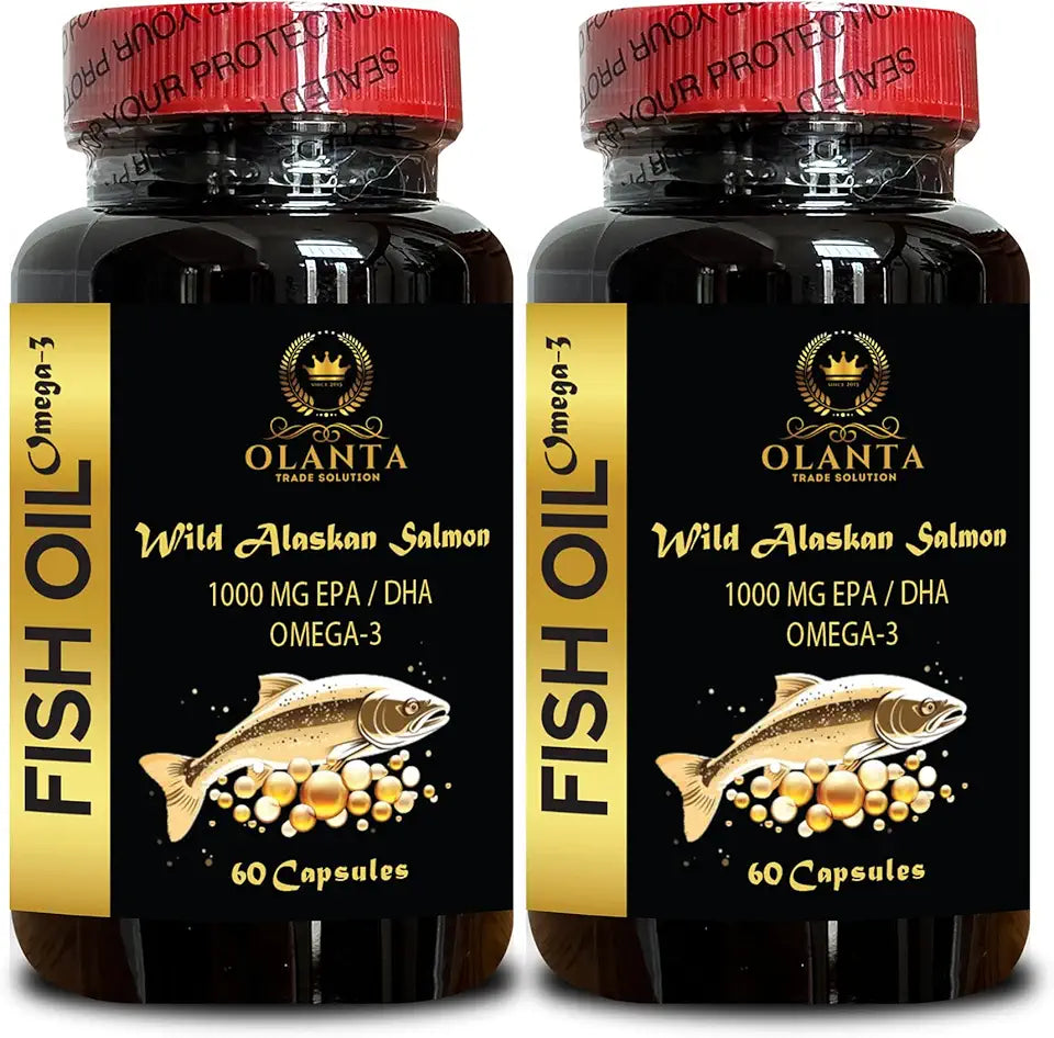 Omega 3 Fish Oil 1000 mg 120 Capsules X73360