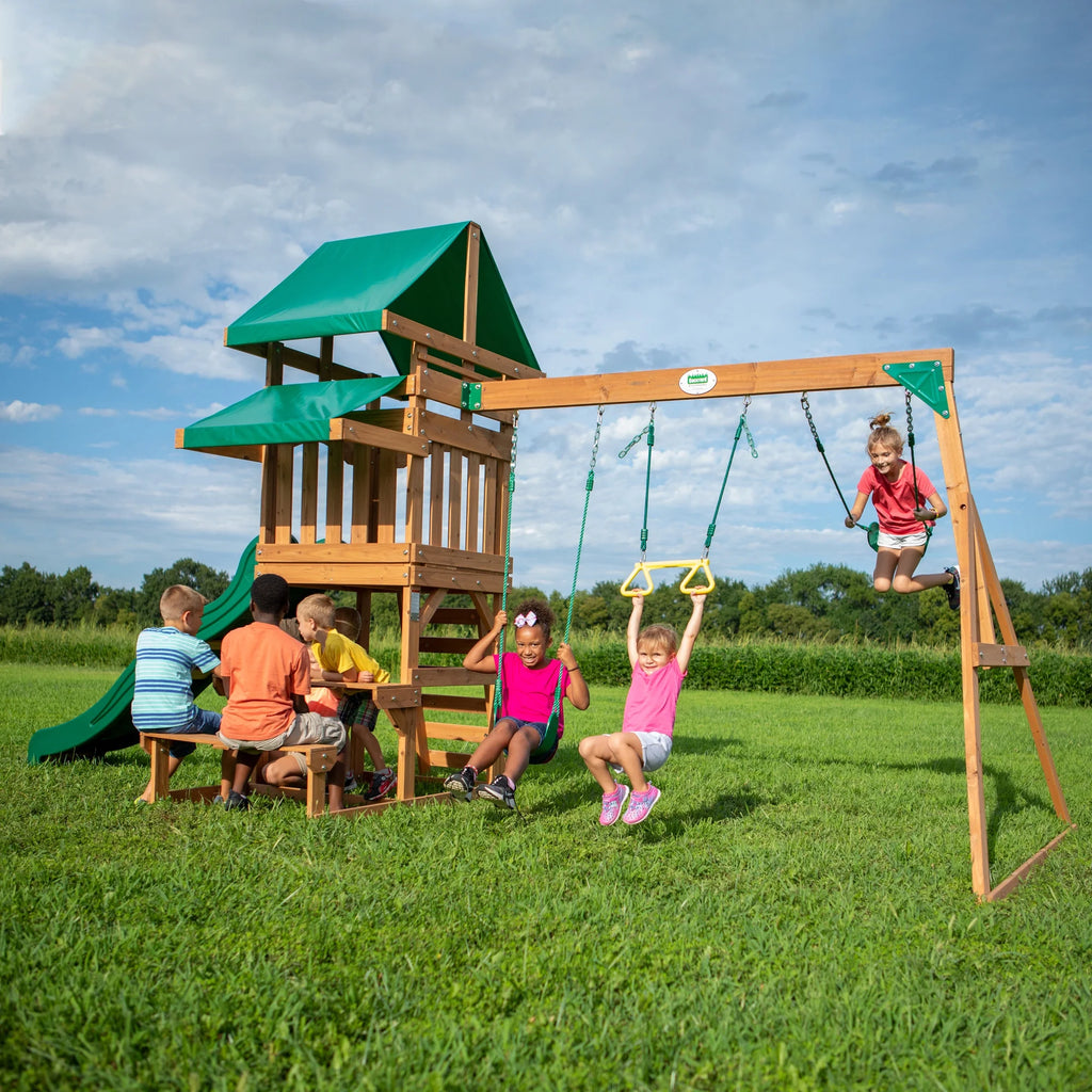 All Cedar Wood Swing Set T725525
