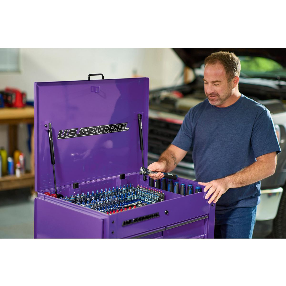 30 in. 5-Drawer Mechanics Cart K6821