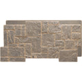49"W x 24 1/2"H x 1 1/4"D Faux Stone Siding Panel G34709