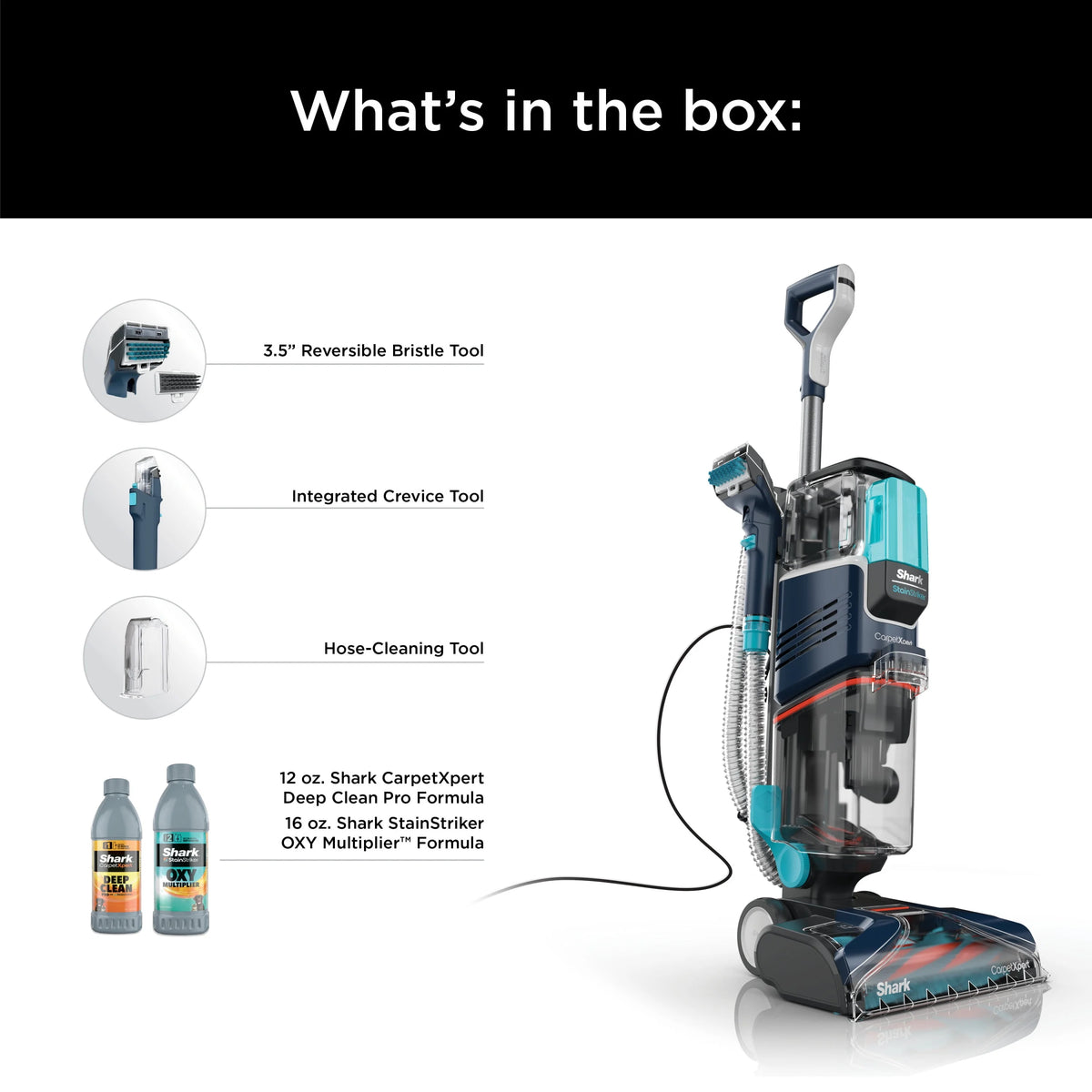 Upright Carpet & Upholstery Cleaner, Navy I456