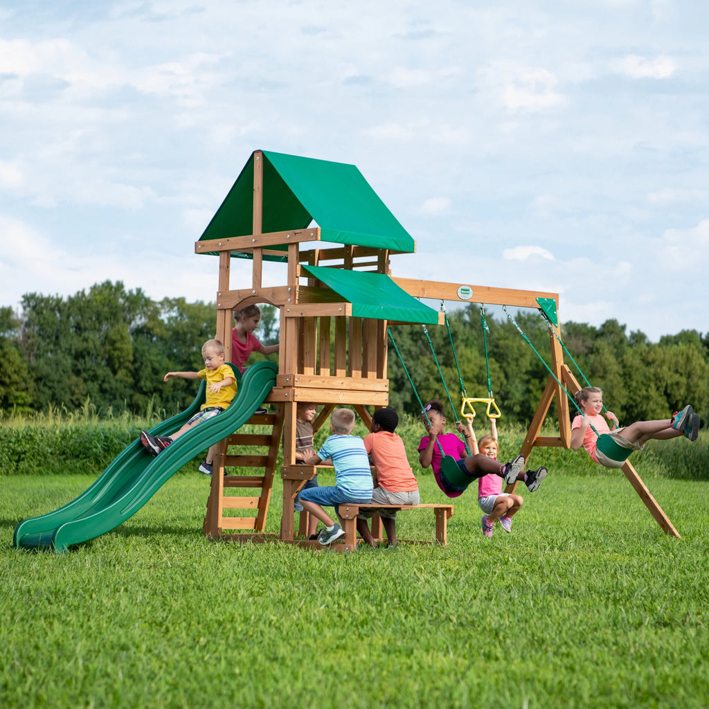 All Cedar Wood Swing Set T725525