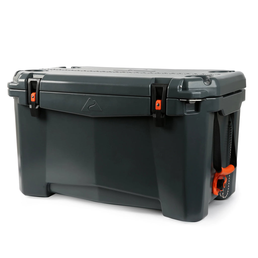 Gray 52 Quart Hard Sided Chest Cooler U358216