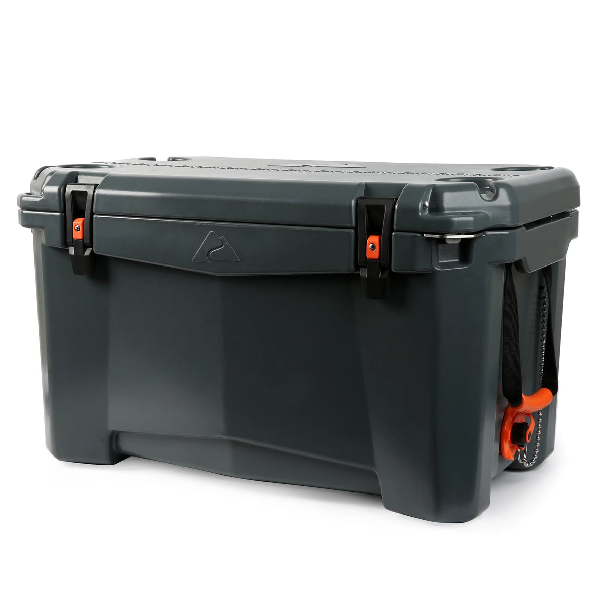 Gray 52 Quart Hard Sided Chest Cooler U358216