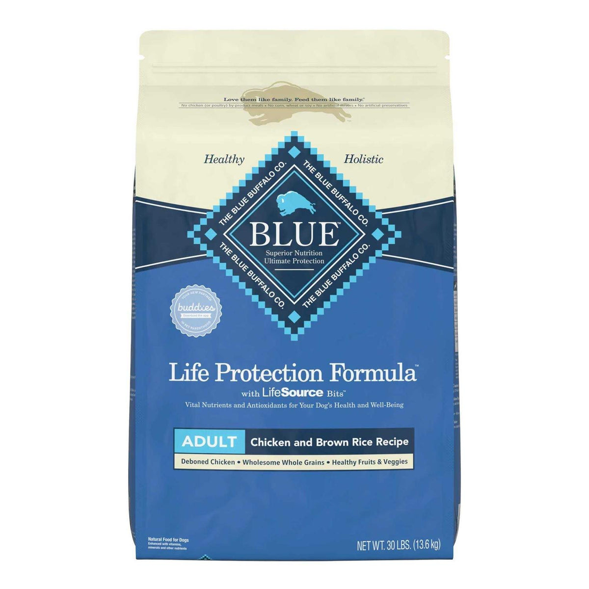 Adult Dry Dog Food Chicken and Brown Rice I437
