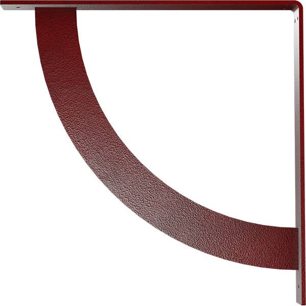 Hammered Bright Red Steel Bracket U16085