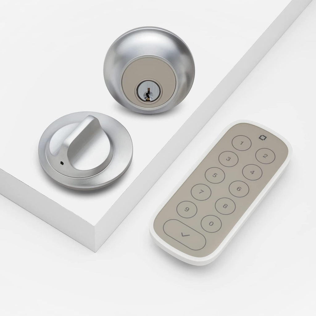 Matte Black Smart Lock with Keypad N9800