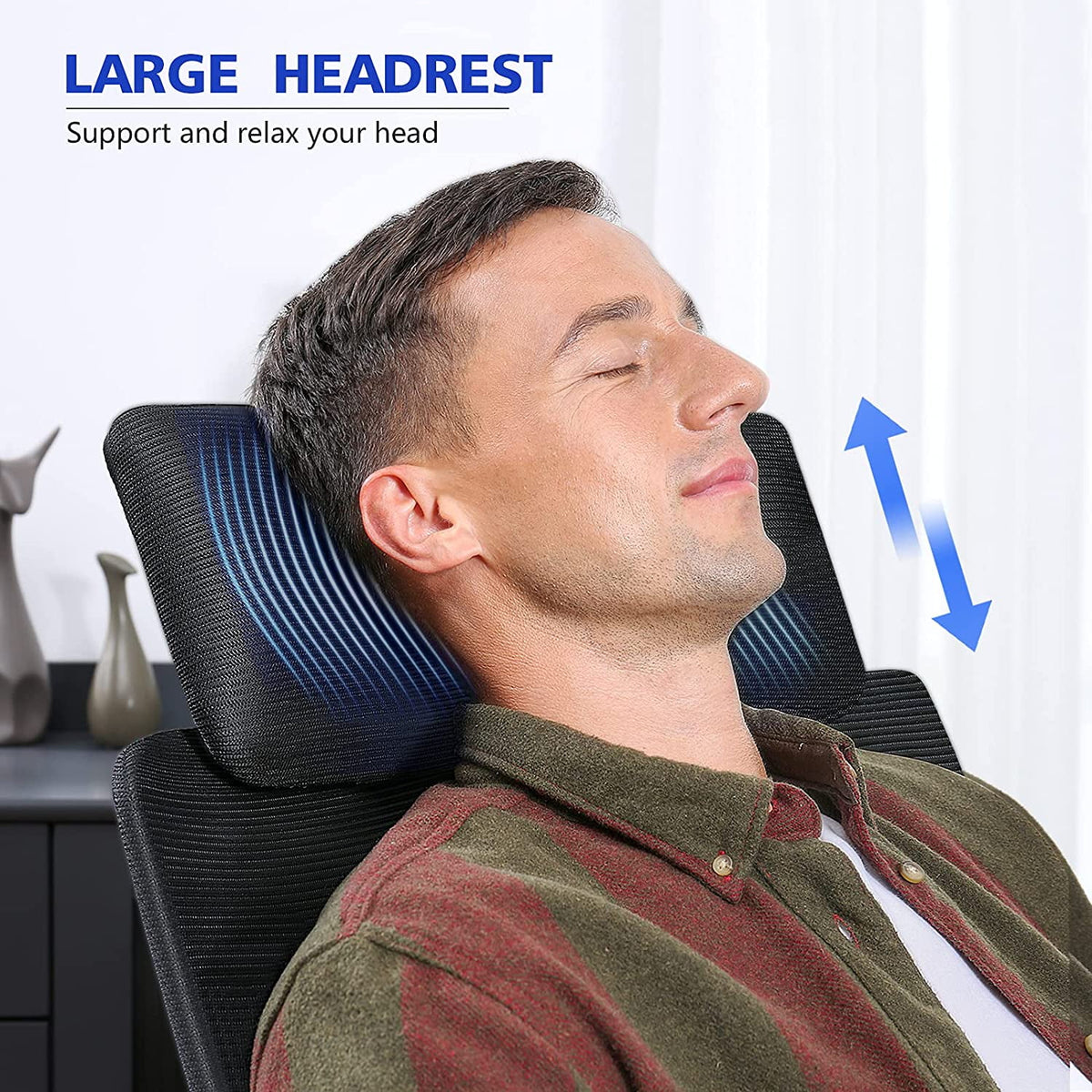 Ergonomic High Back Office Chair with Lumbar Support D873062