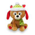 10" Animated Christmas Stuffed Animal Plush Toy A857
