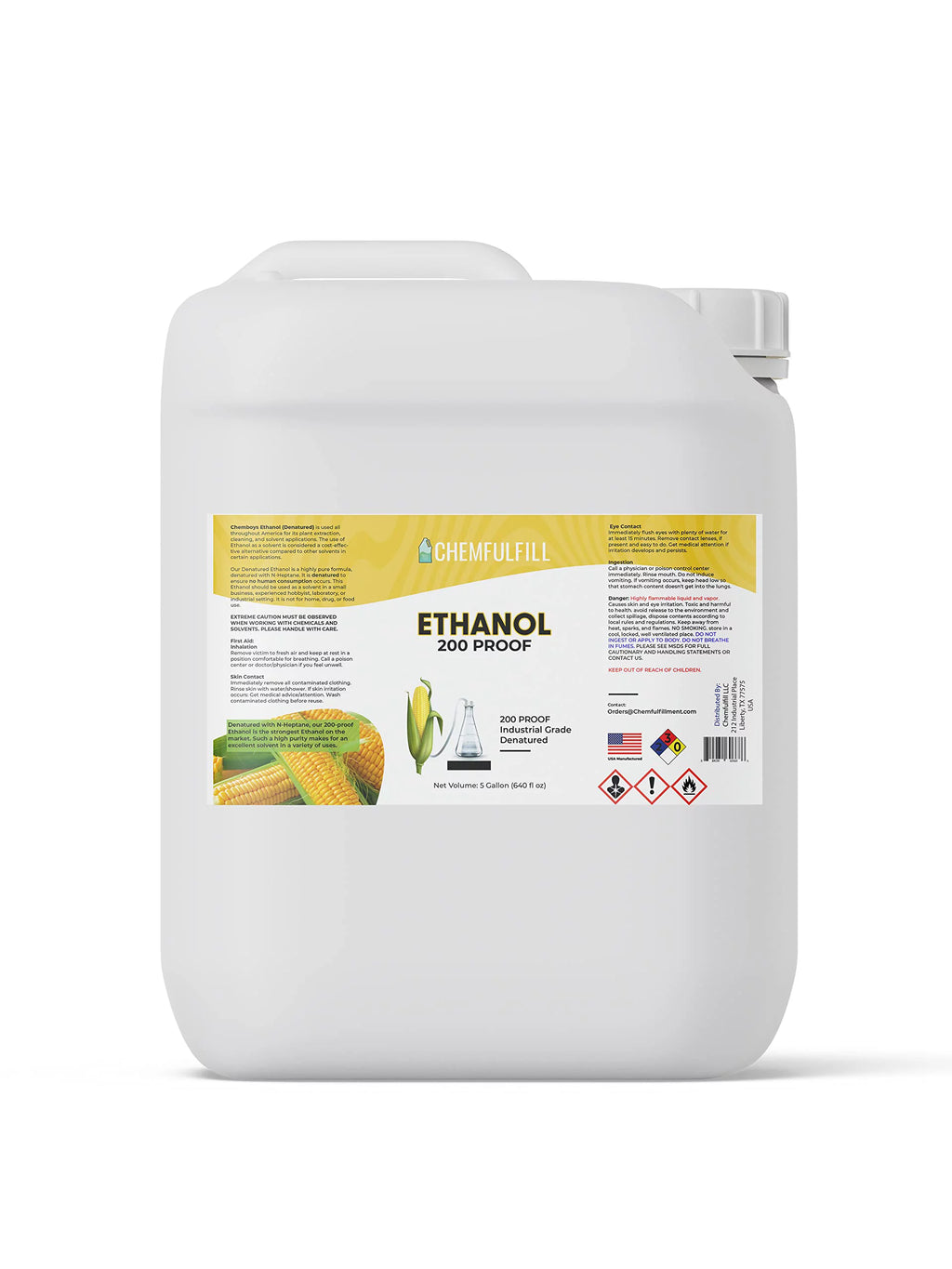 200 Proof Denatured Ethanol 15-Gallon Z81765