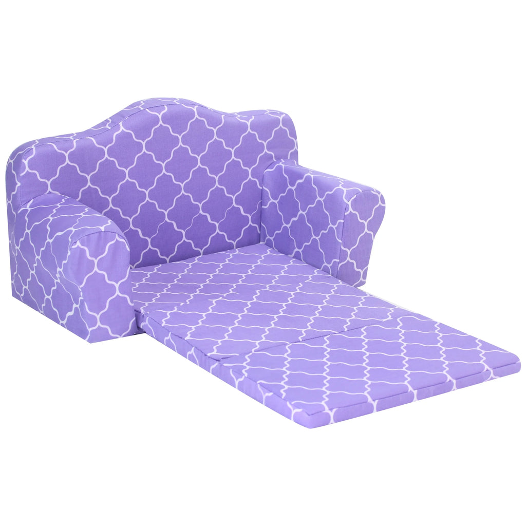 Plush Pull Out Couch/Double Bed for 18" Dolls L2373