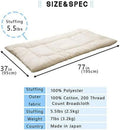 Foldable Japanese Floor Sleeping Mattress C6071