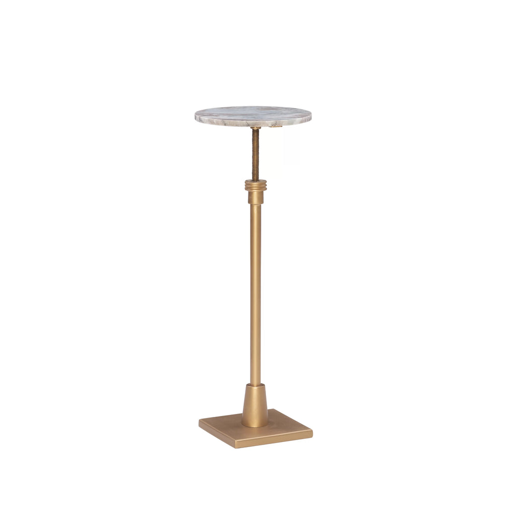 Round Adjustable Height Indoor Accent Drink Table V66738