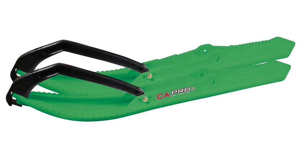 Green BX Snowmobile Skis Complete Kit I97410