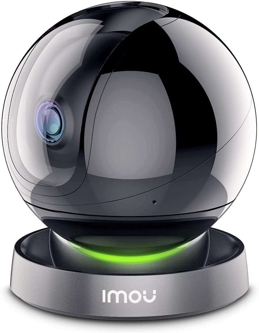 4MP Indoor Pan/Tilt WiFi Security Camera with Night Vision, 2-Way Audio, Pack of 2 F94196