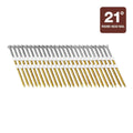 21° 3 in. Galvanized Ring Shank Framing Nails 2500 Pack L64456