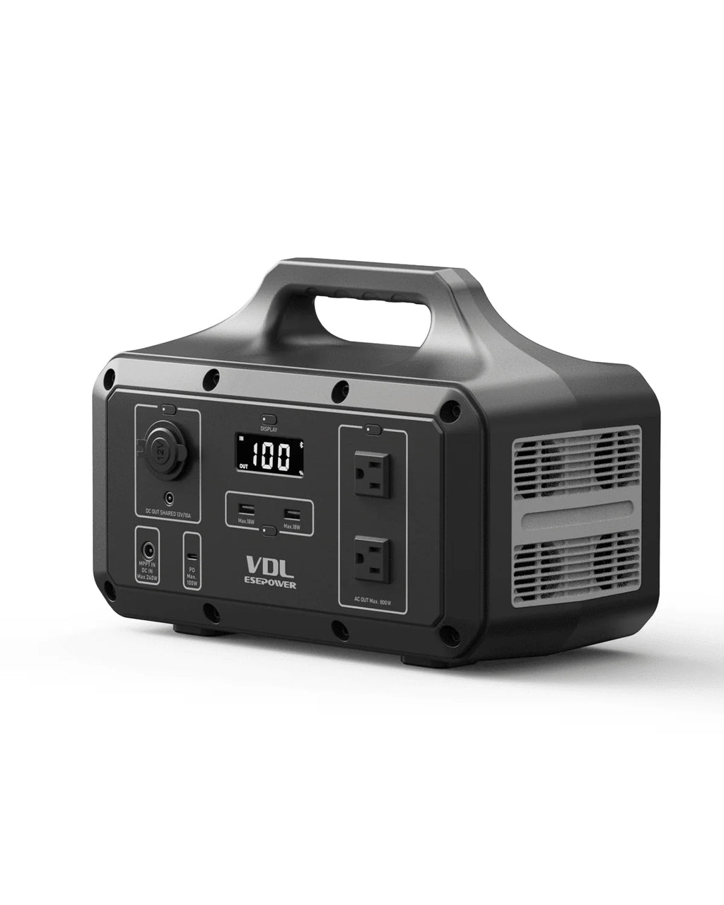 Portable Power Station 800W 510Wh Solar Generator W9582