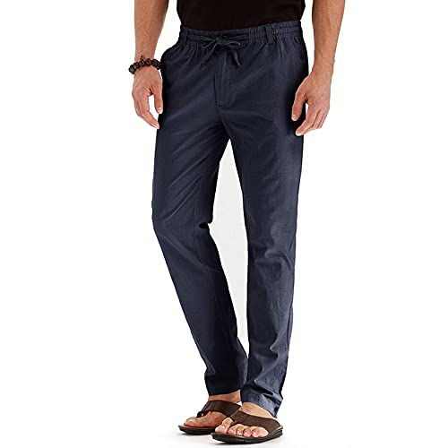 Mens Cotton Stretch Dress Pants H9640