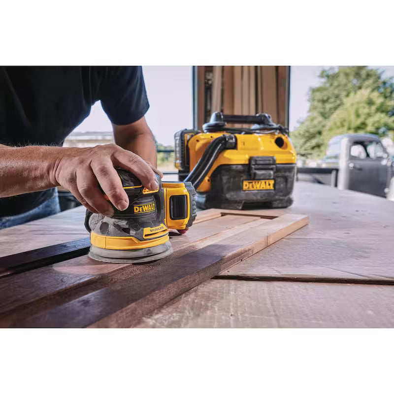 20V Cordless Brushless 5 in. Random Orbital Sander with Battery and Charger C47596