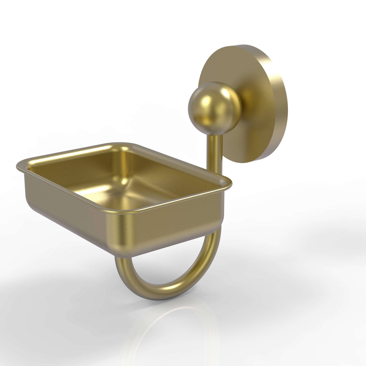Satin Brass Wall Mounted Soap Dish O480