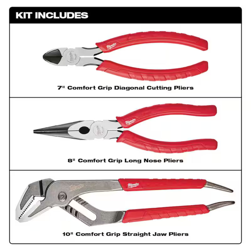 Screwdriver Set with Pliers Kit and Folding Utility Knife Set 15-Piece P1781
