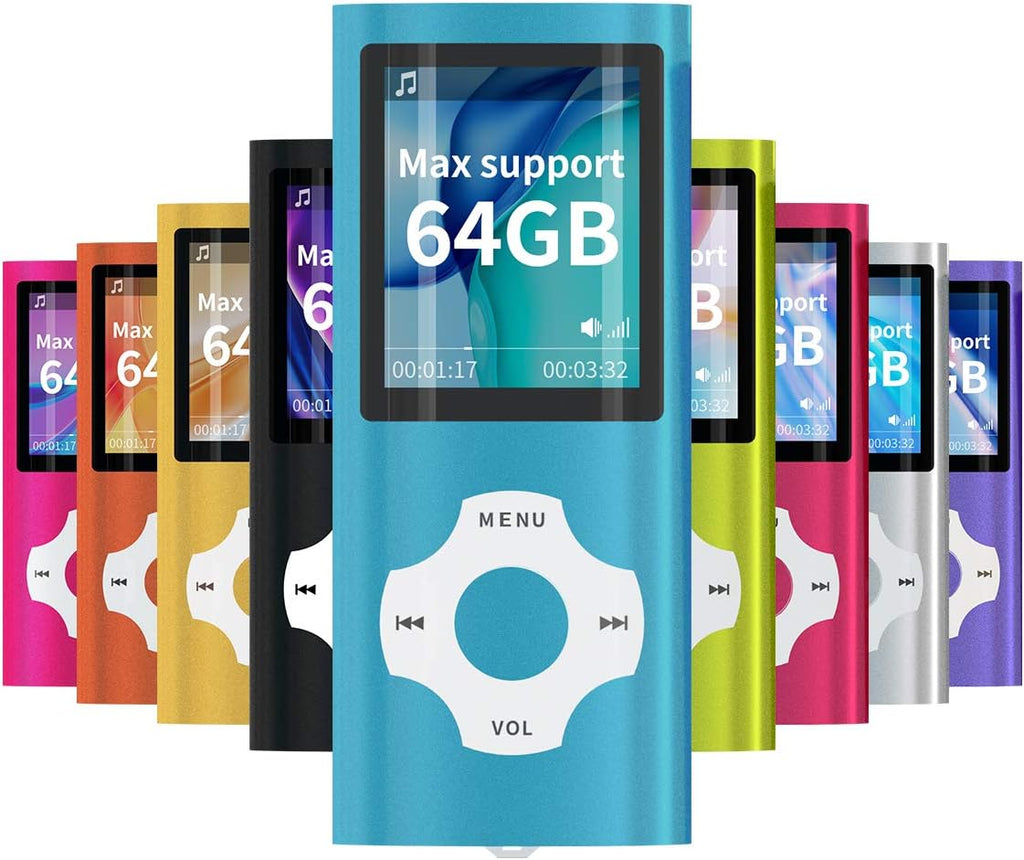 Black Pack of 2 MP3 MP4 Player K7780