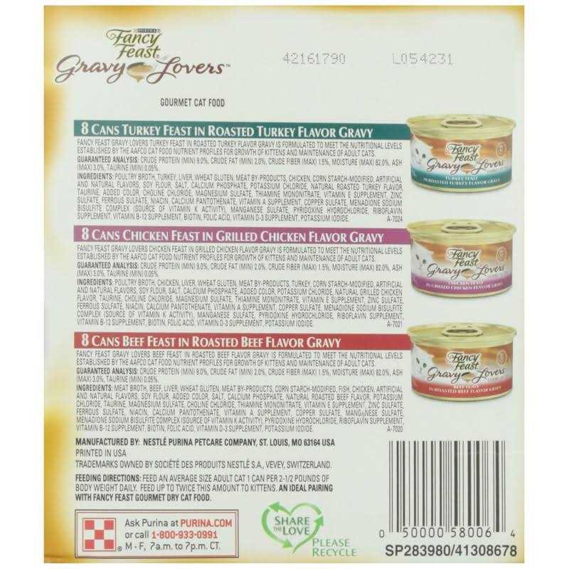Wet Gravy Cat Canned Food R6935