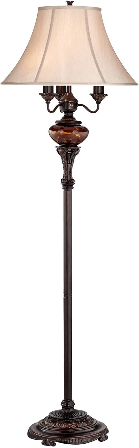 Antique Bronze 4-Light Standing Floor Lamp H95295