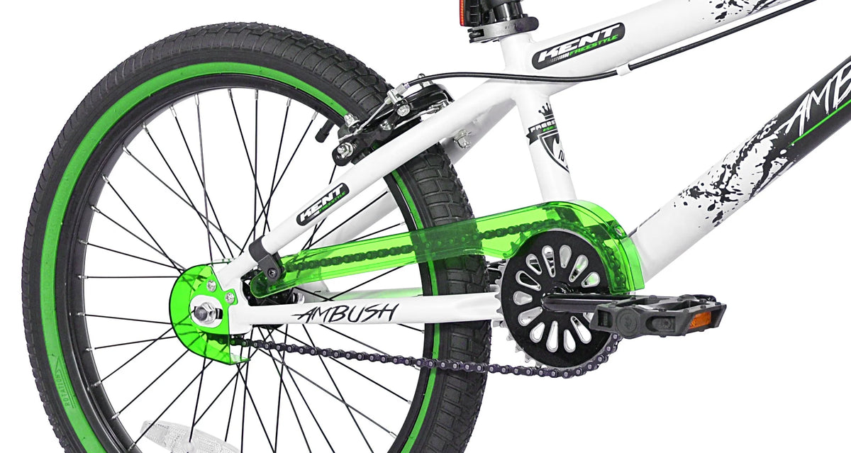 20 In. Black and White BMX Bike A649