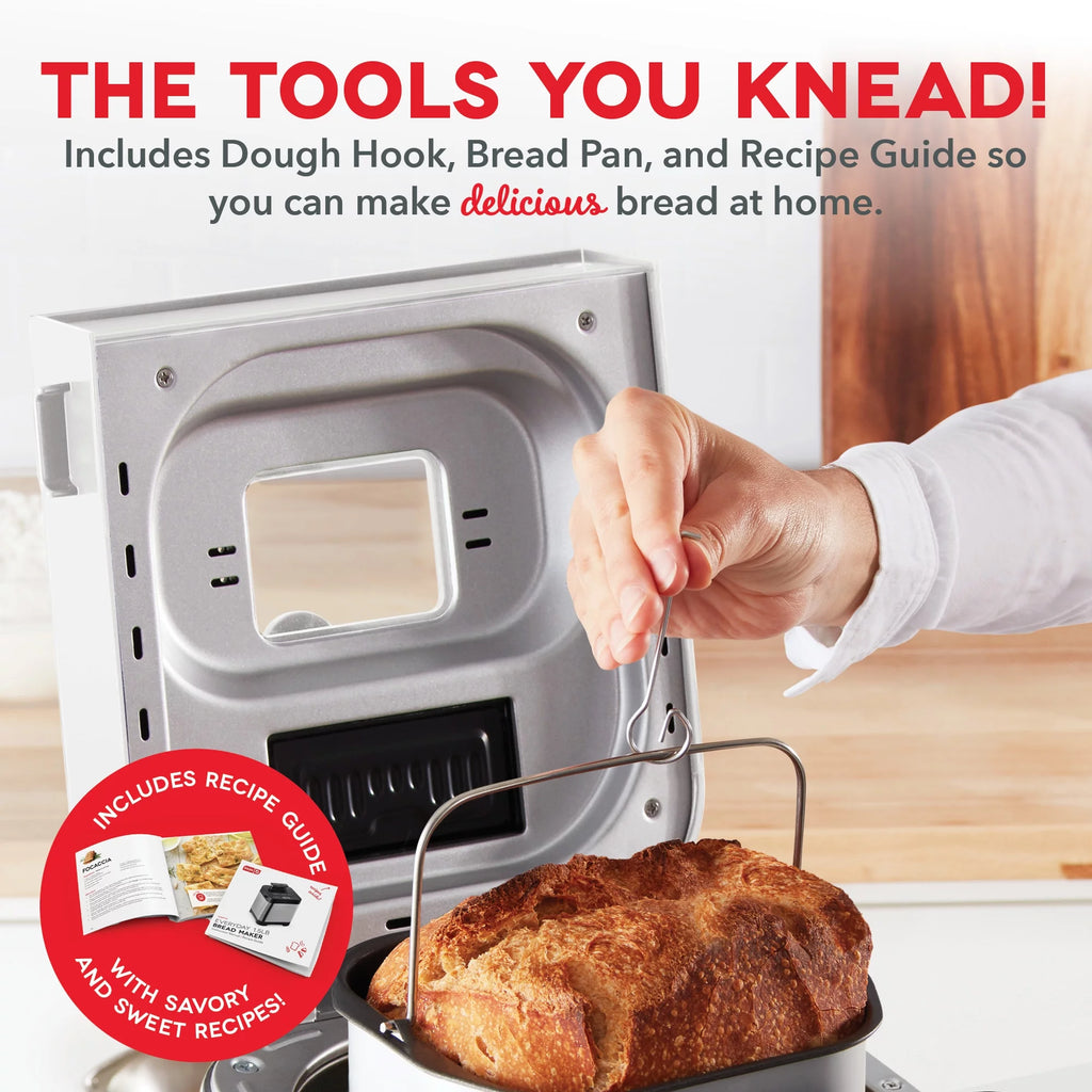 Stainless Steel Bread Maker 1.5lb Loaf Programmable 12 Settings X163