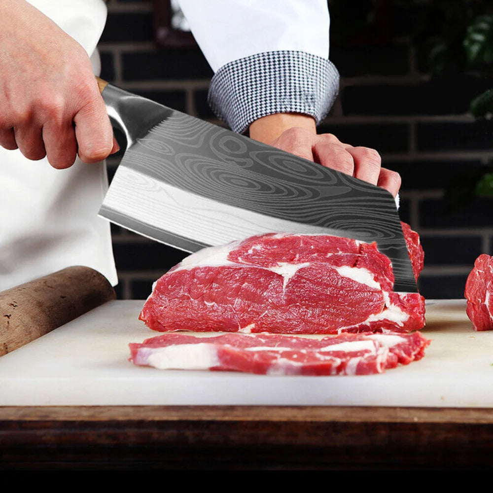 8 Inch Stainless Steel Chef Knife Q2363